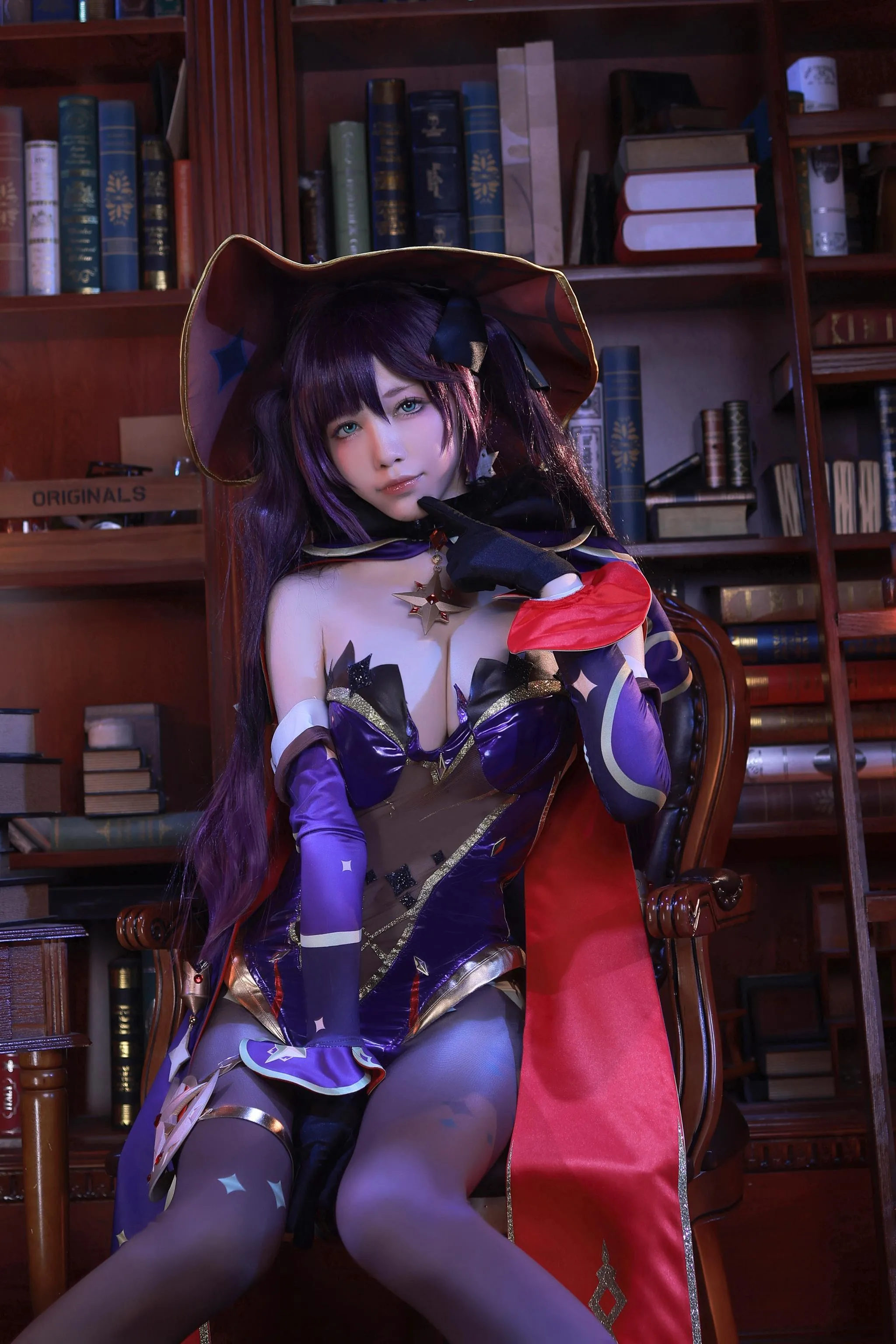 水淼Aqua – NO.120 原神莫娜 [75P]插图9
